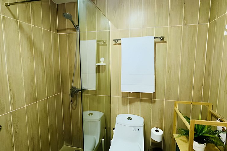 Moderno 1BR con Piscina y BBQ | Cerca de Downtown