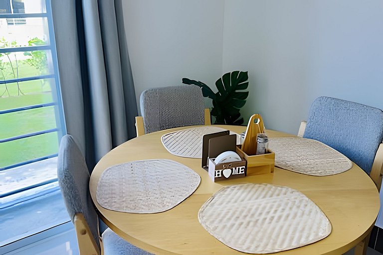 Moderno 1BR con Piscina y BBQ | Cerca de Downtown