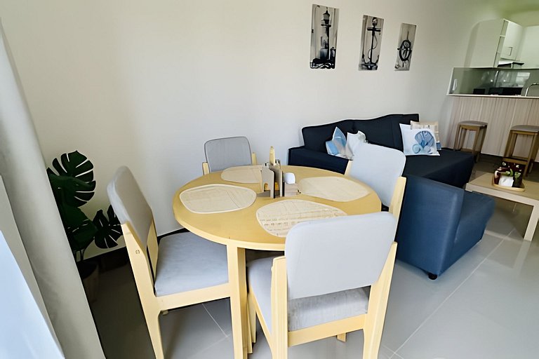 Moderno 1BR con Piscina y BBQ | Cerca de Downtown