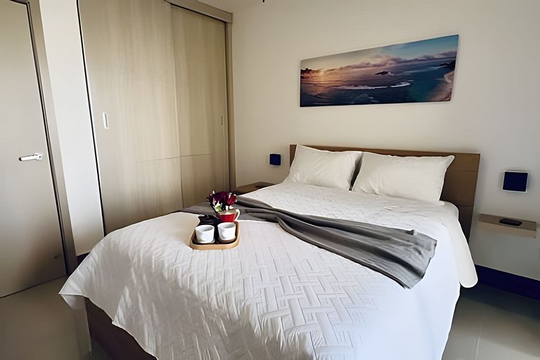 Moderno 1BR con Piscina y BBQ | Cerca de Downtown