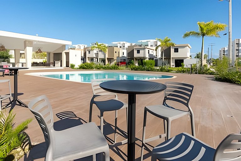 Moderno y Equipado | Piscina + Cerca de Coco Bongo