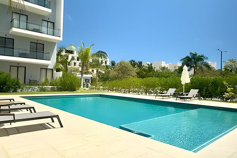Estudio en Punta Cana | Balcón con Vista + Work