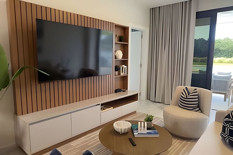 2BR en Cana Rock Star | Piscina & Cerca de Playa
