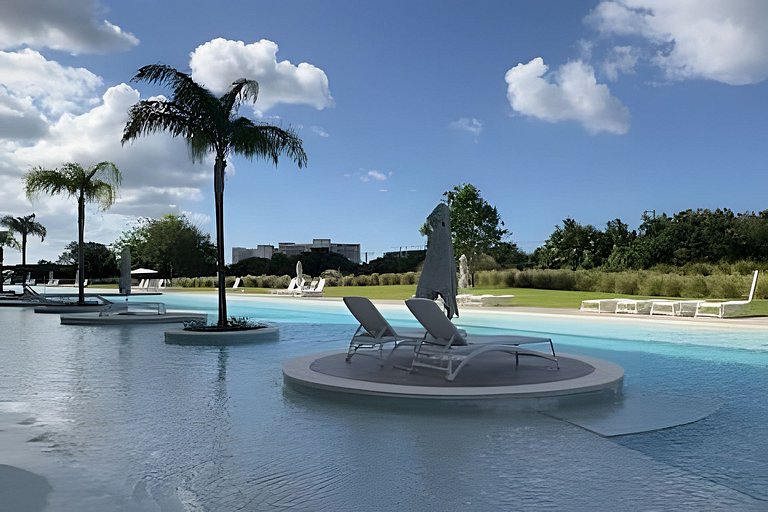 2BR en Cana Rock Star | Piscina & Cerca de Playa