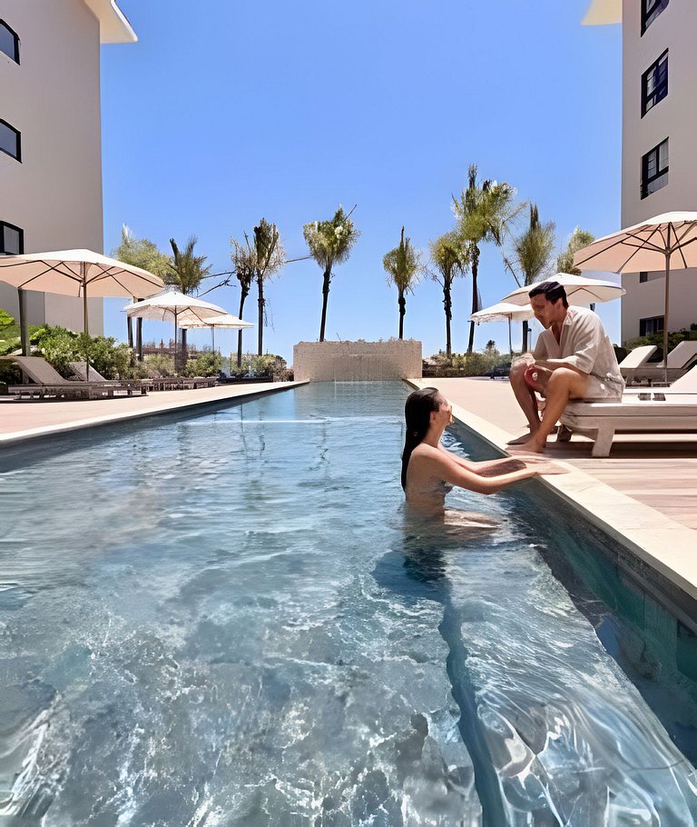 Greenwood Luxury 2BR | Pool View & Private Terrace
