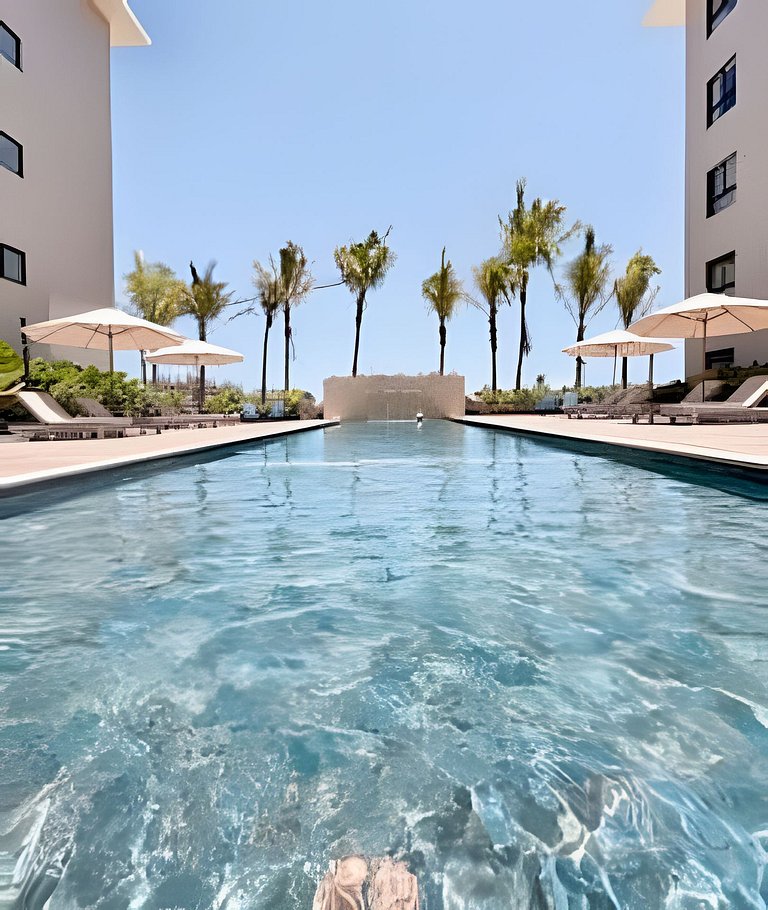 Greenwood Luxury 2BR | Pool View & Private Terrace