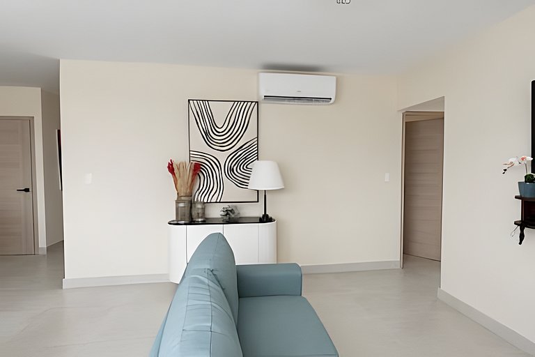 1BR en Punta Cana con Terraza, BBQ y Piscina