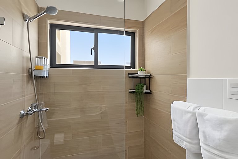 1BR en Punta Cana con Terraza, BBQ y Piscina