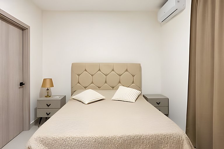 2BR en Punta Cana | Patio privado, Piscina y Gym