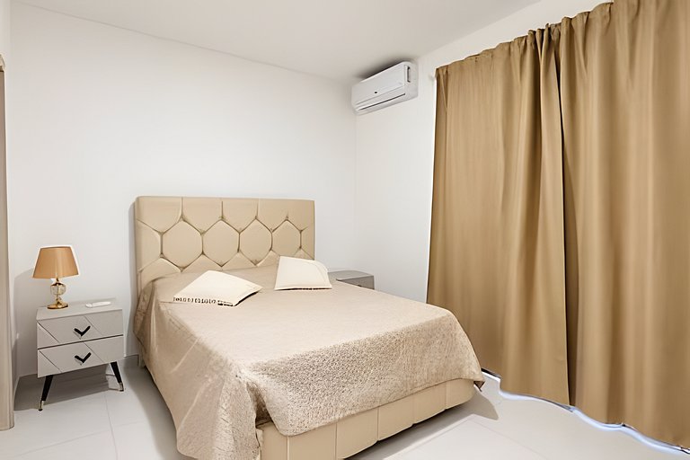 2BR en Punta Cana | Patio privado, Piscina y Gym