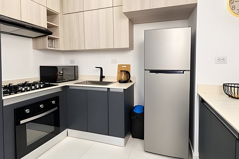 2BR en Punta Cana | Patio privado, Piscina y Gym
