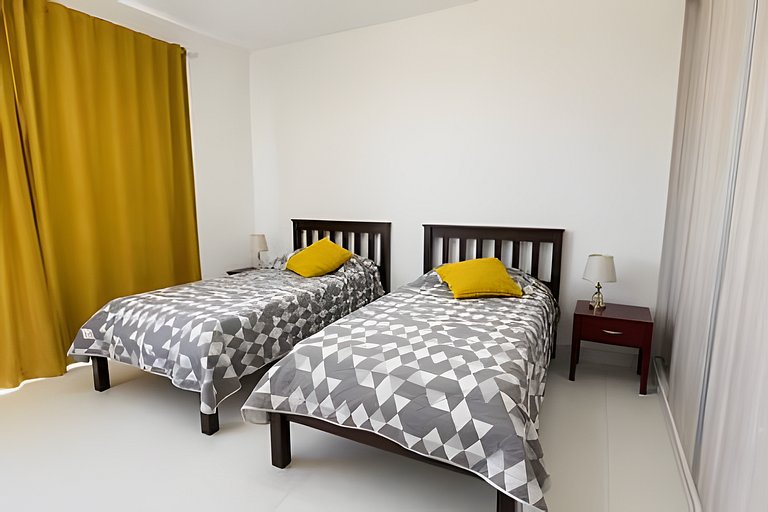 2BR en Punta Cana | Patio privado, Piscina y Gym