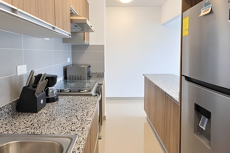 2BR en Punta Cana | 3 Piscinas, Gym y Parque