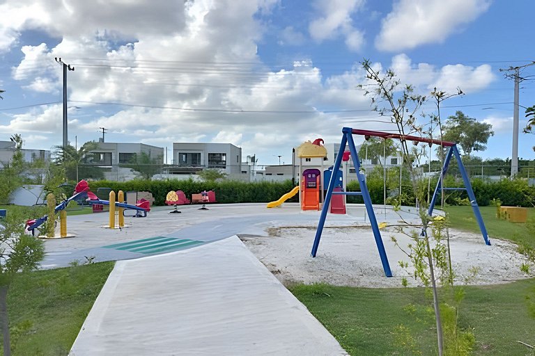 2BR en Punta Cana | 3 Piscinas, Gym y Parque