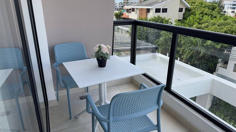 Apartamento Moderno en el Centro con Piscina y Gimnasio